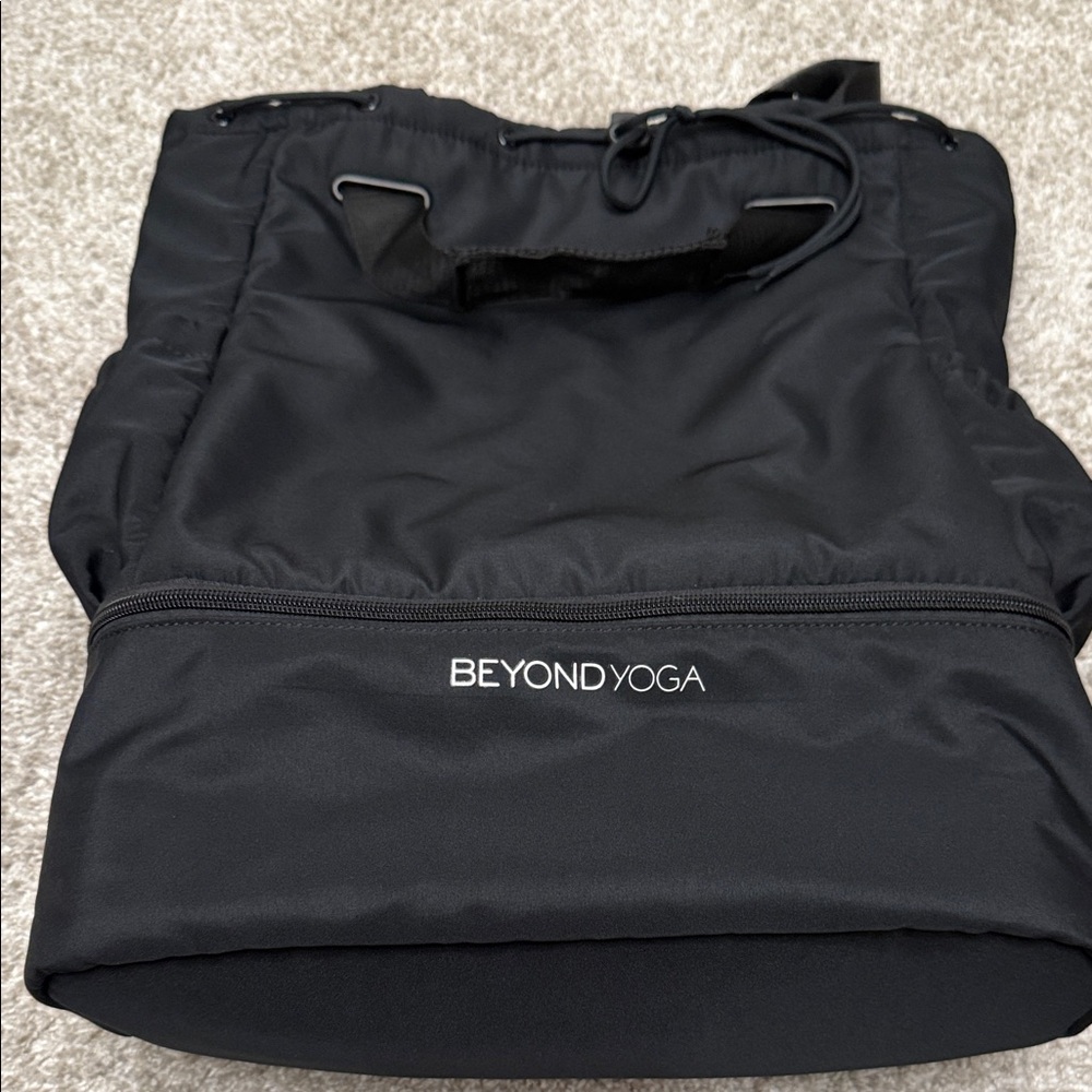 Beyond Yoga Black Backpack